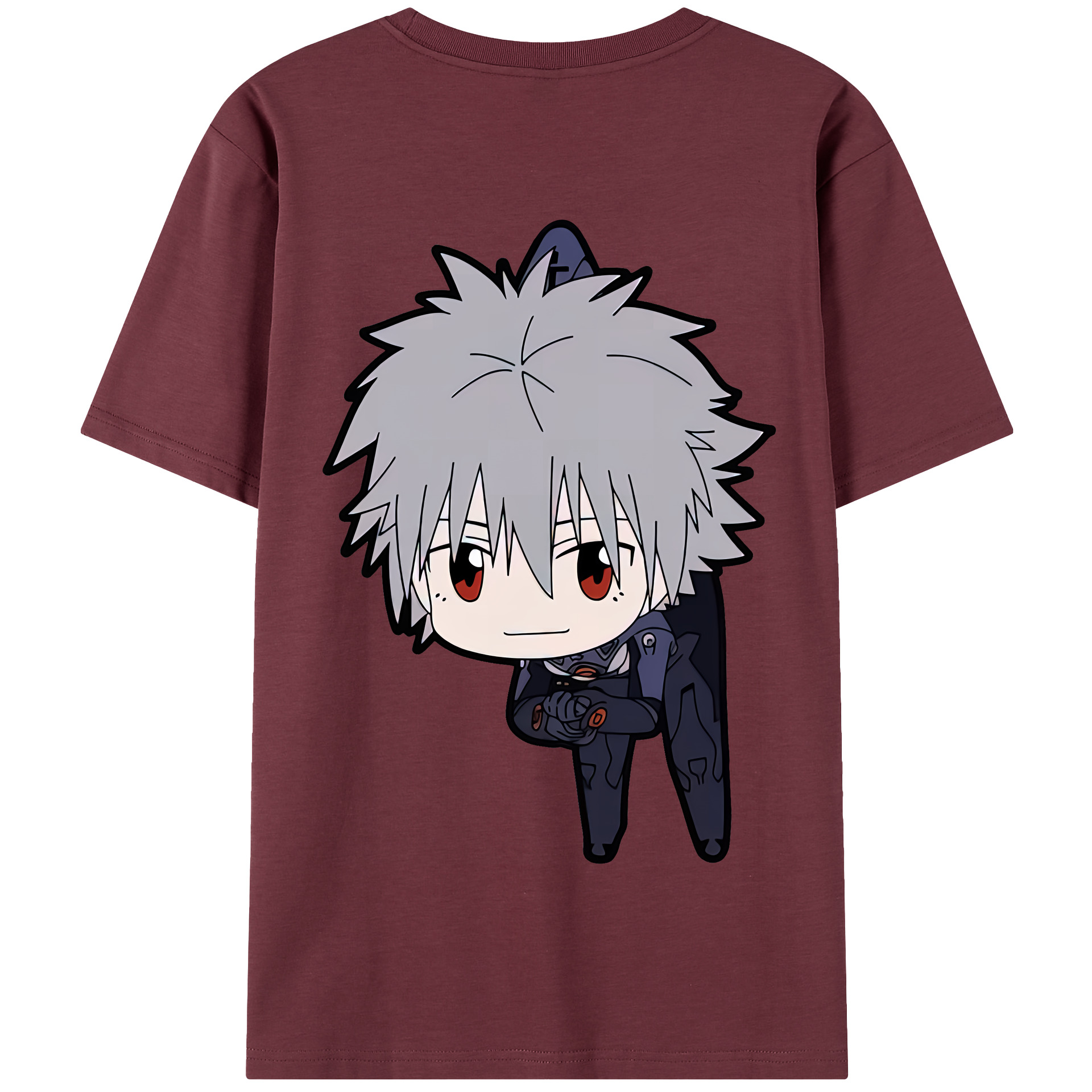 （画像用） EVA 新世紀エヴァンゲリオン 綿100％半袖Tシャツ（背面プリント）